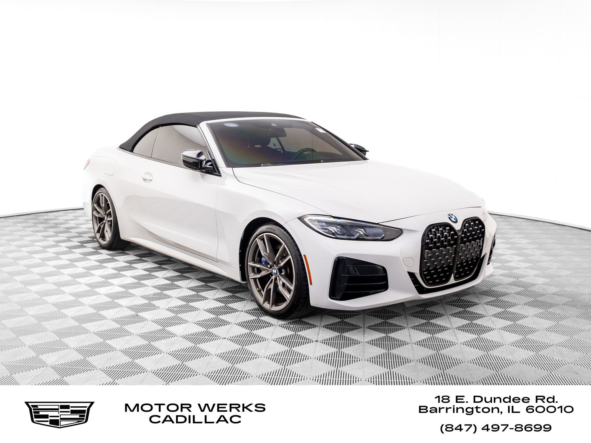 Used 2021 BMW M440i Convertible w/ Premium Package image 1