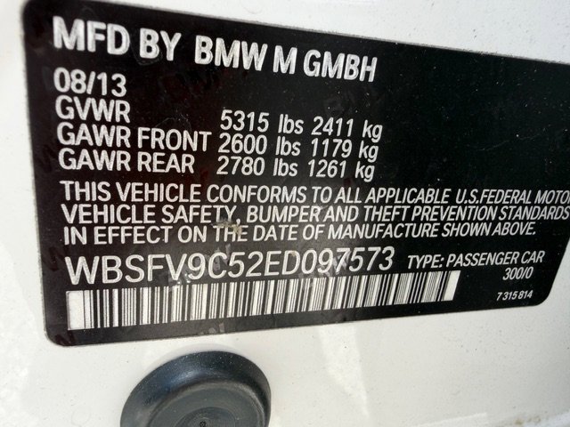 Used 2014 BMW M5 image 20