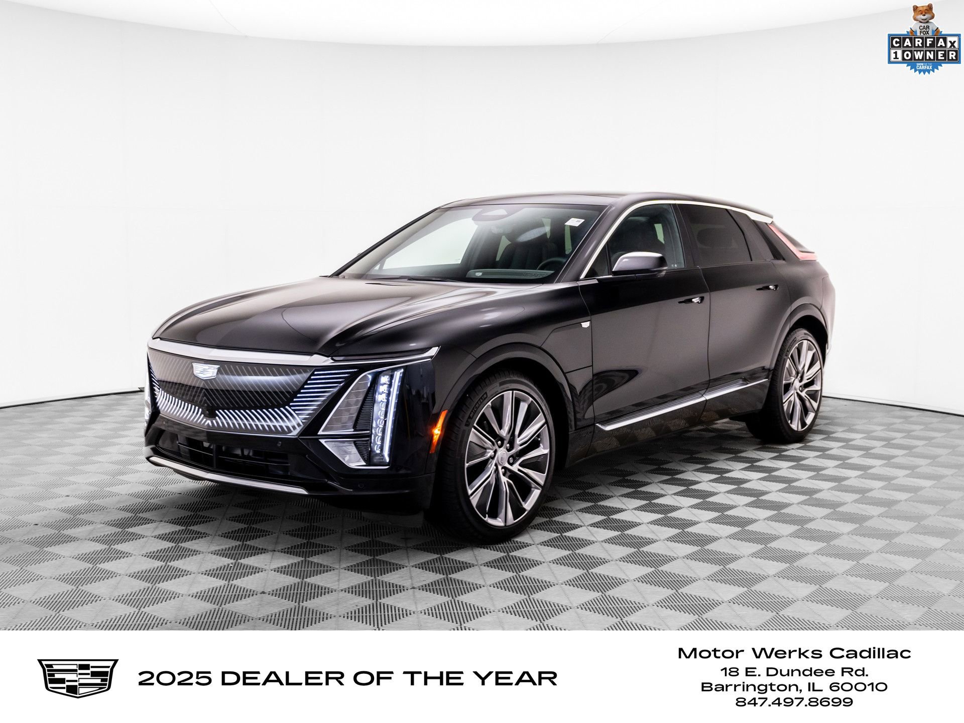 Certified 2025 Cadillac Lyriq Luxury w/ LPO, Floor Liner Package AWD/4WD image 1
