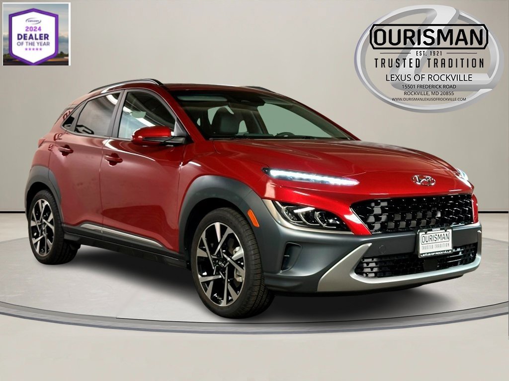 Used 2022 Hyundai Kona Limited w/ Cargo Package