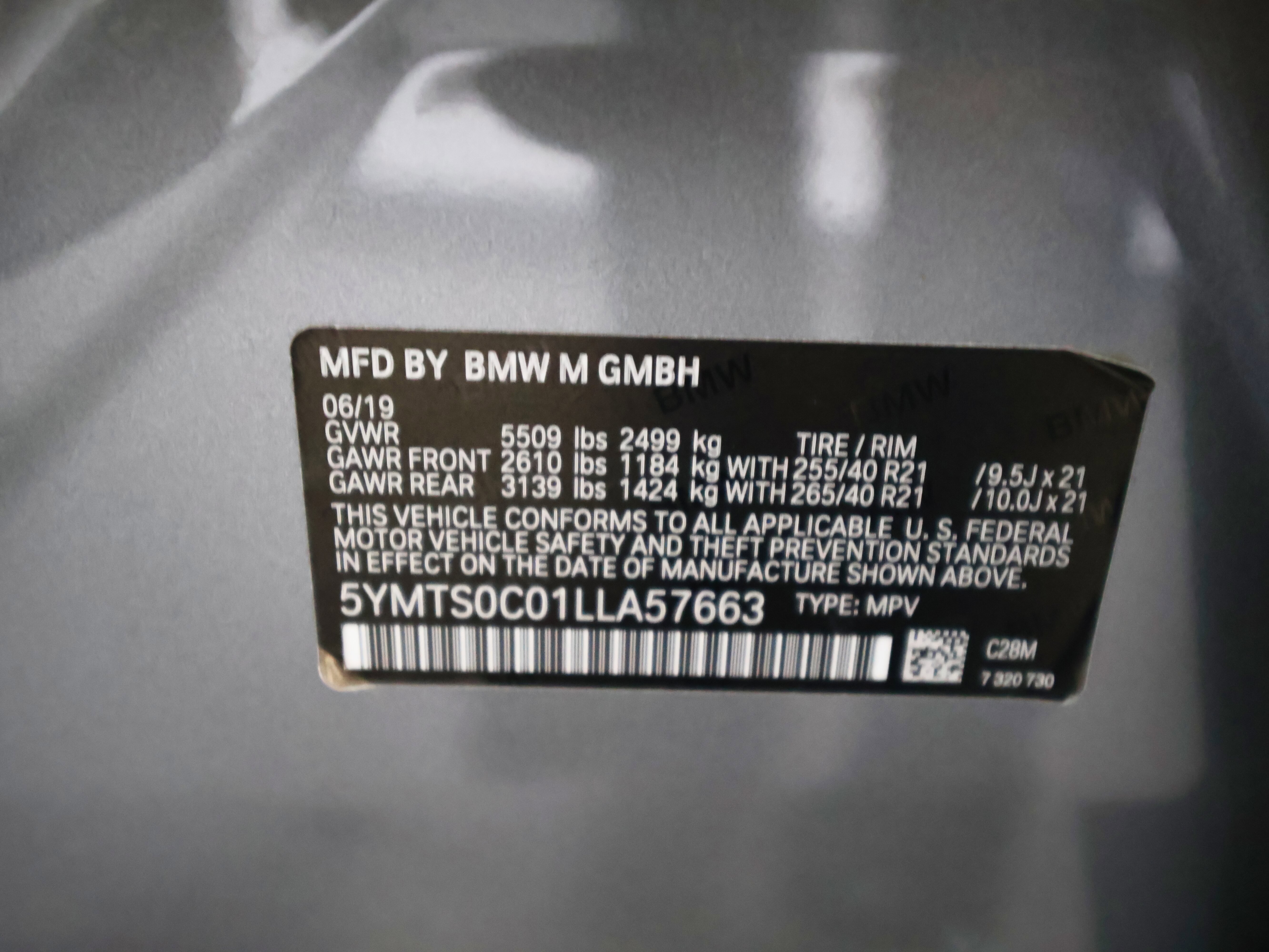 Used 2020 BMW X3 M image 62