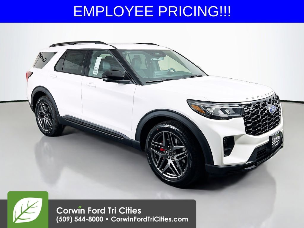 New 2026 Ford Explorer ST w/ Sun And Sound Package AWD/4WD 360° Tour