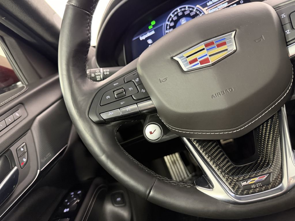 Used 2022 Cadillac CT4 V Blackwing w/ Climate Package RWD image 28