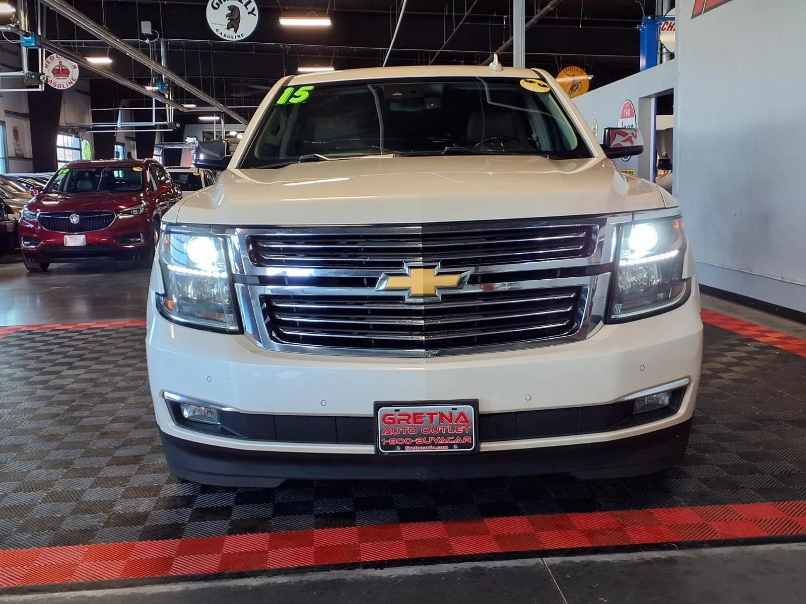 Used 2015 Chevrolet Tahoe LTZ w/ Texas Edition AWD/4WD image 2
