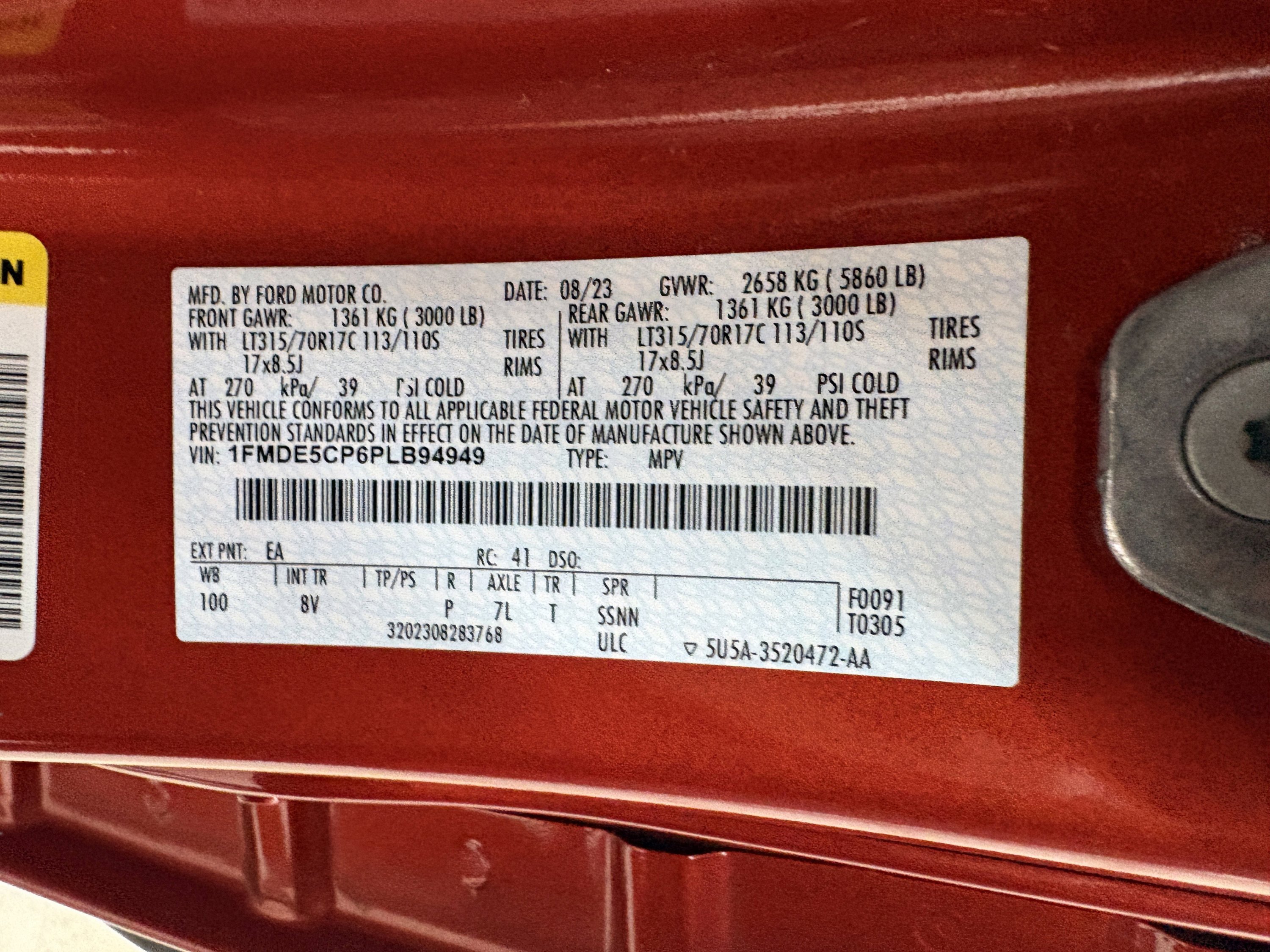 Used 2023 Ford Bronco Badlands image 37