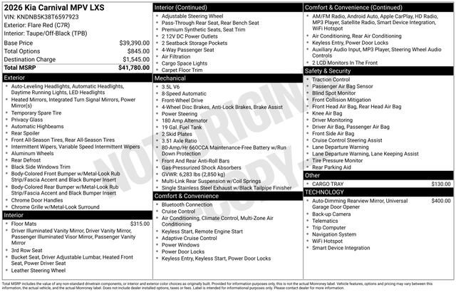 New 2026 Kia Carnival image 4
