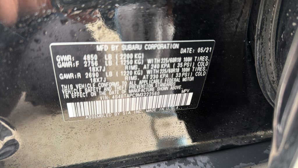 Used 2021 Subaru Outback Touring AWD/4WD image 24