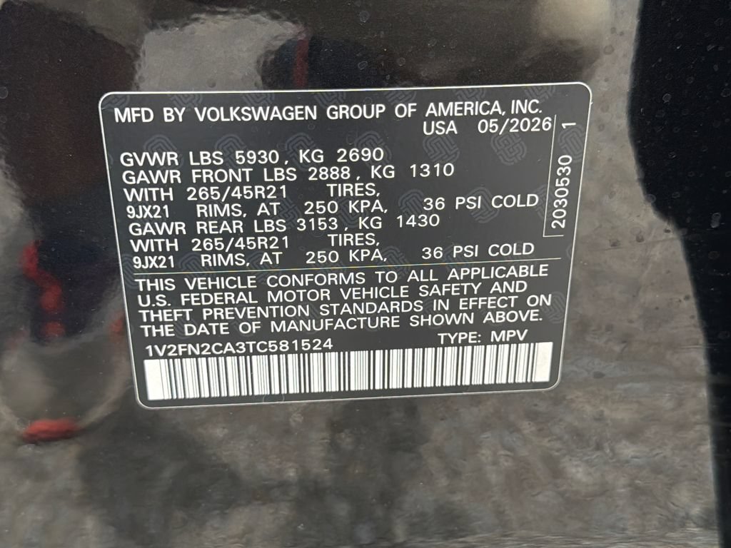 New 2026 Volkswagen Atlas SEL Premium R-Line AWD/4WD image 31