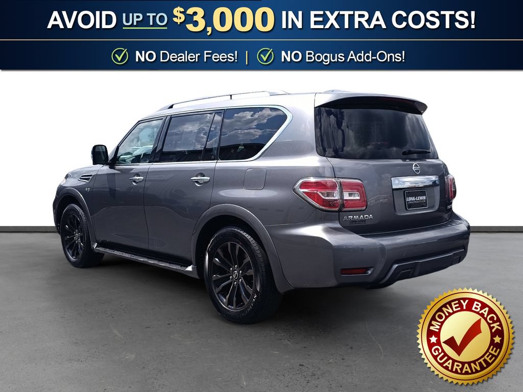 Used 2019 Nissan Armada Platinum w/ Captain's Chairs Package RWD image 4