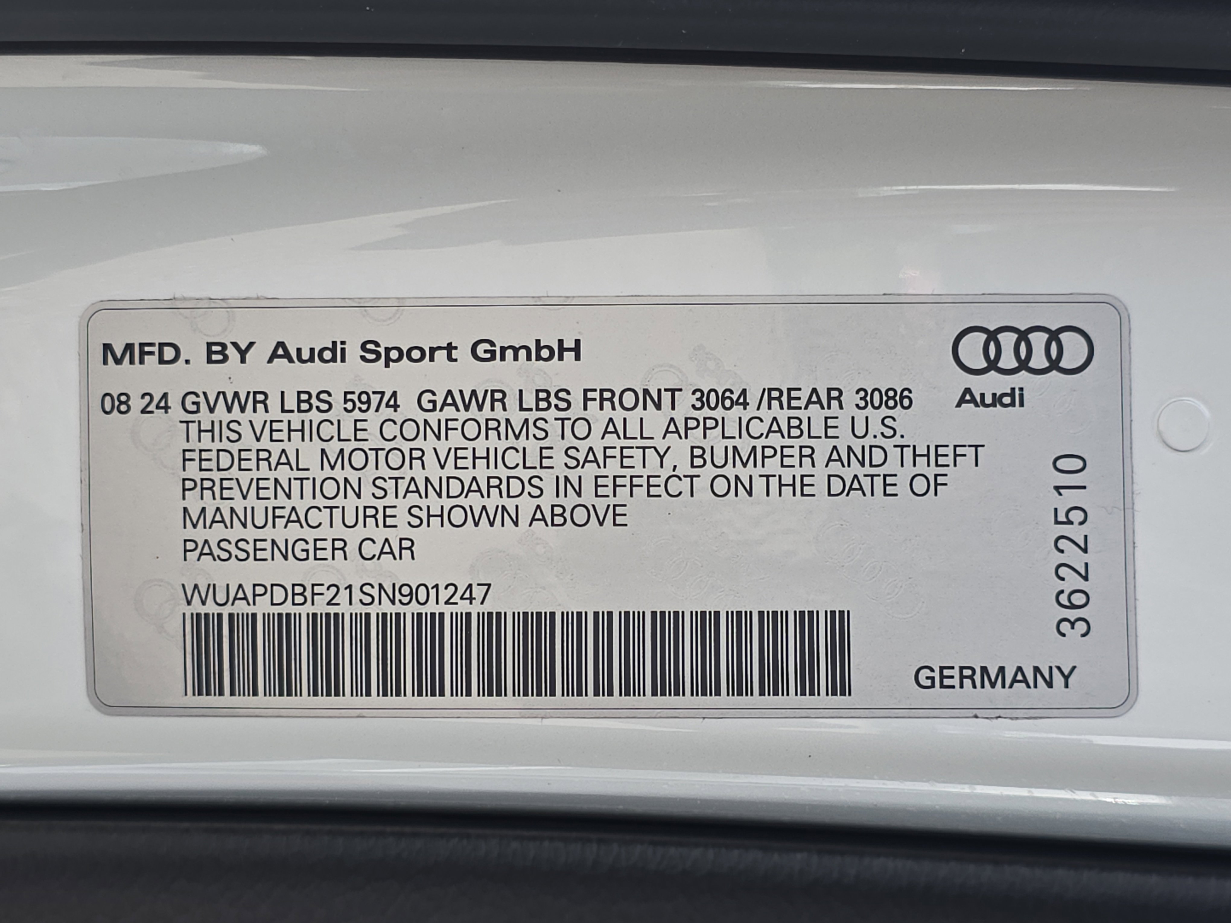 Used 2025 Audi RS 7 Performance AWD/4WD image 36