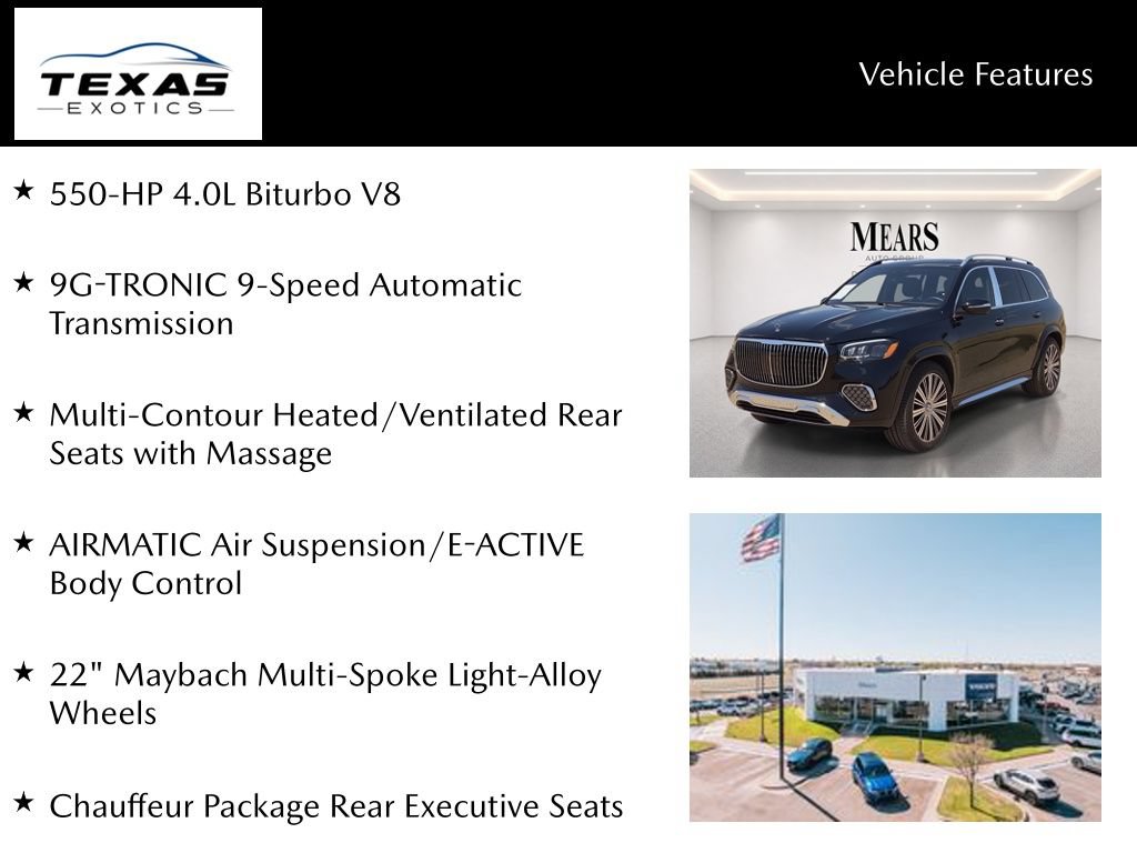 Used 2025 Mercedes-Benz Maybach GLS 600 4MATIC image 2