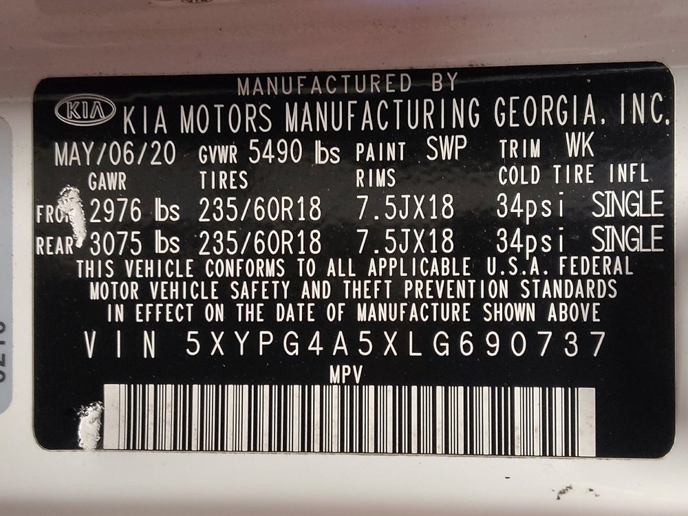 Used 2020 Kia Sorento LX image 33