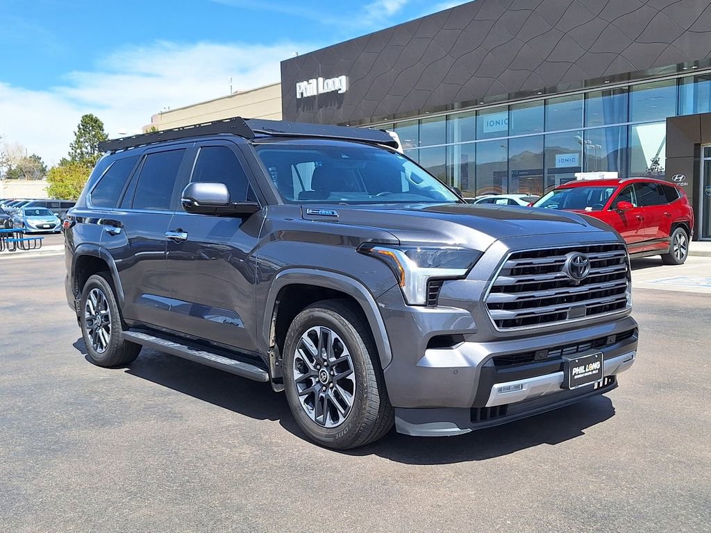 Used 2024 Toyota Sequoia Limited w/ Tow Technology Package AWD/4WD image 1