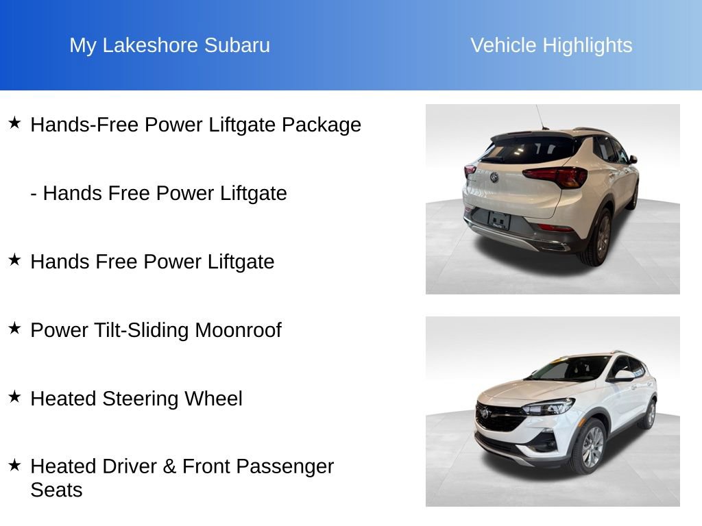 Used 2023 Buick Encore GX Essence w/ Experience Buick Package image 11