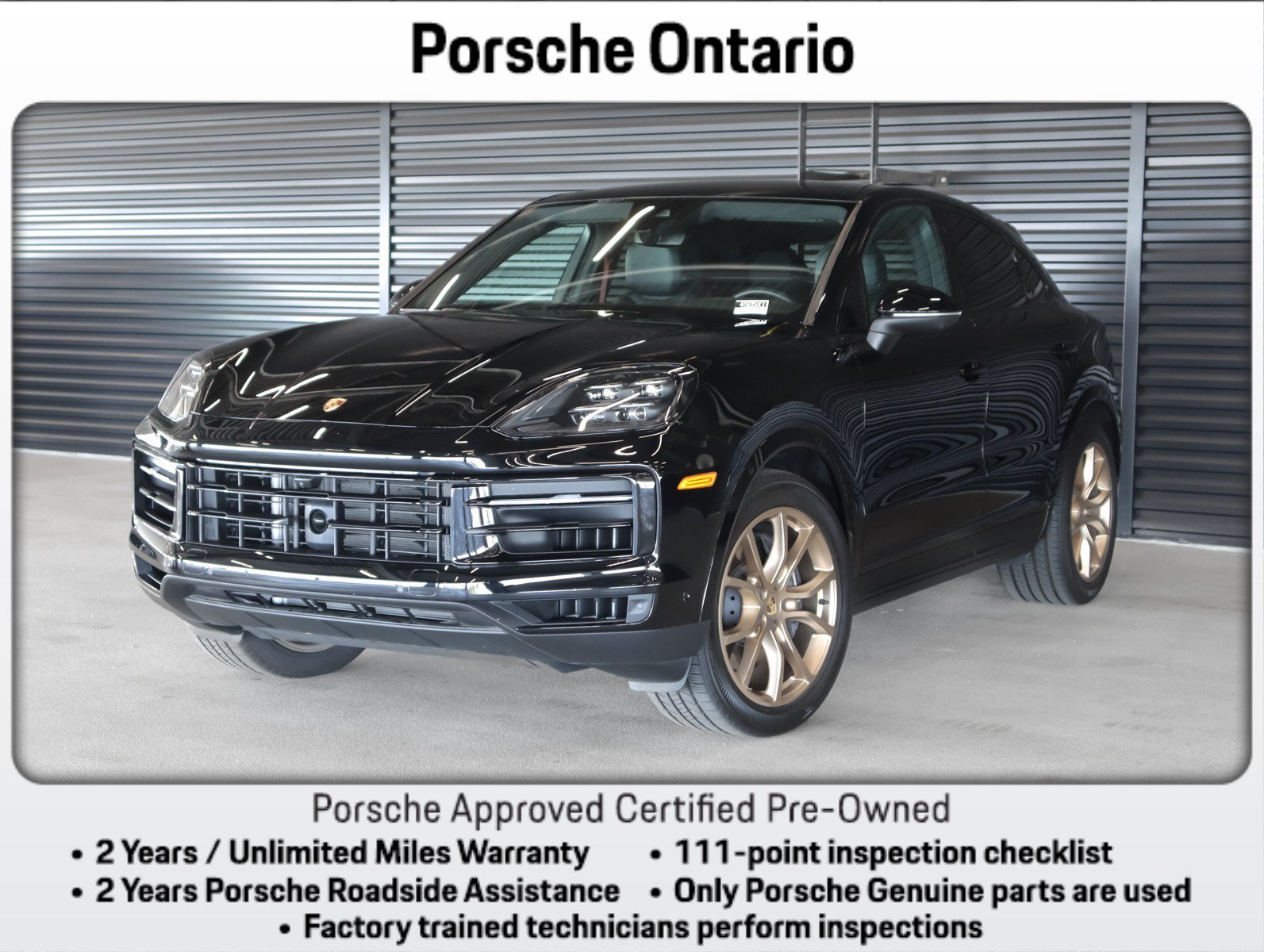 Certified 2024 Porsche Cayenne Coupe AWD/4WD image 1