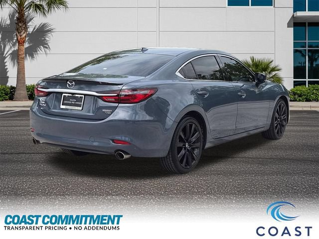 Certified 2021 MAZDA MAZDA6 Carbon Edition FWD image 6