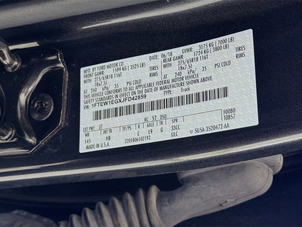 Used 2018 Ford F150 Lariat AWD/4WD image 33