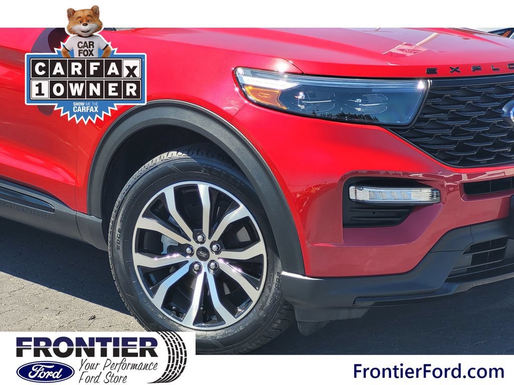 Used 2022 Ford Explorer ST-Line w/ Class IV Trailer Tow Package RWD image 6