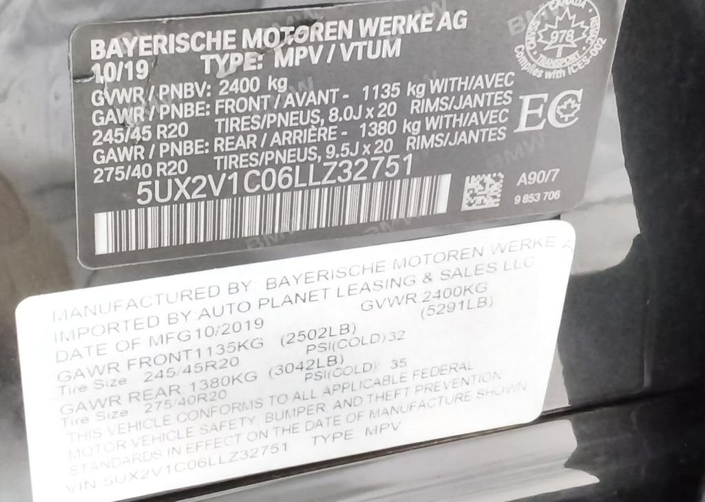 Used 2020 BMW X4 xDrive30i w/ Premium Package Enhanced AWD/4WD image 12