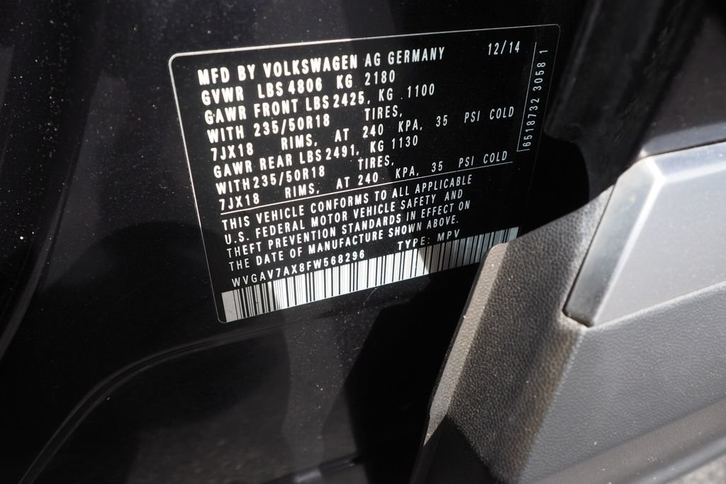 Used 2015 Volkswagen Tiguan S FWD image 29
