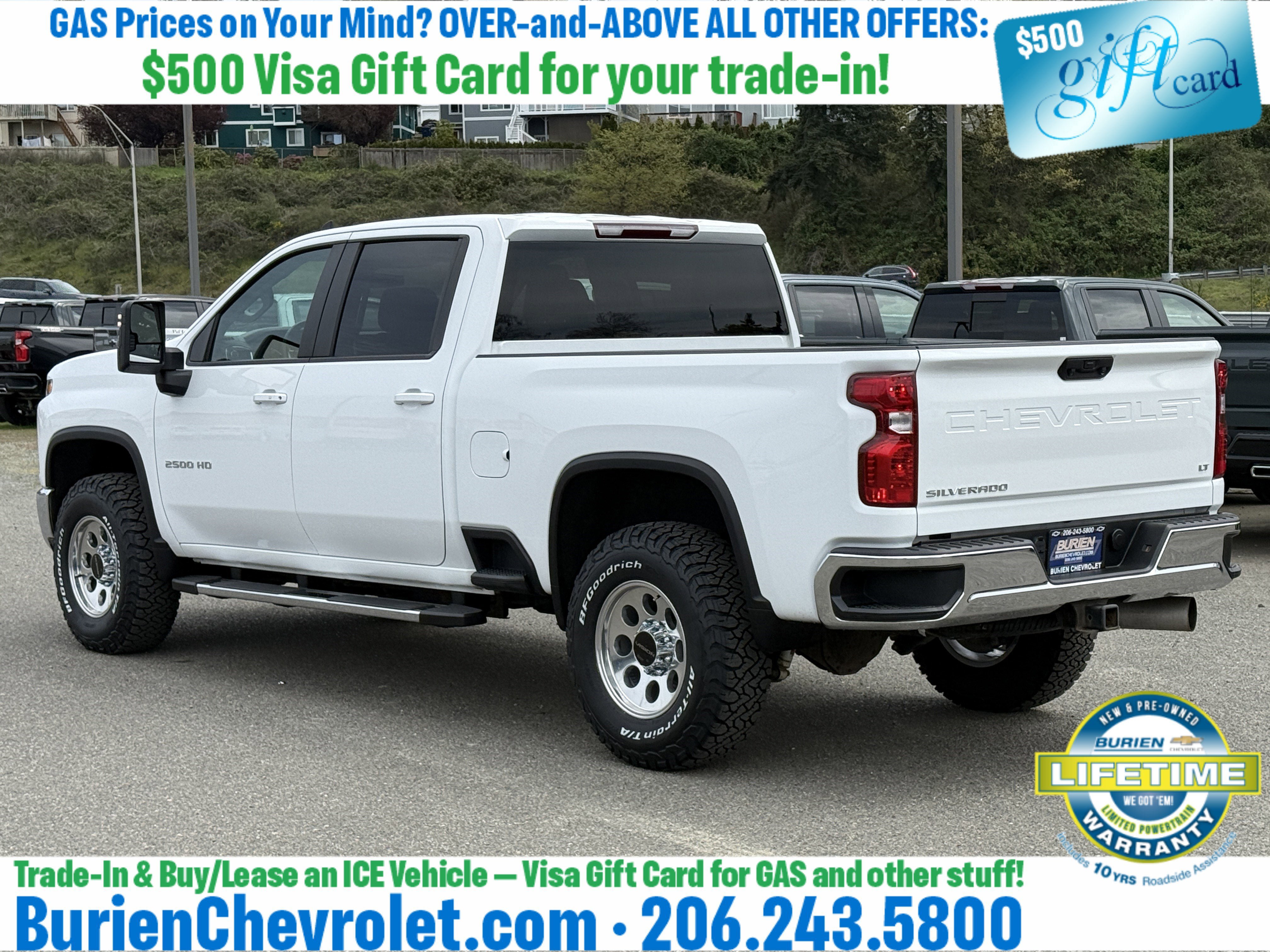 Used 2023 Chevrolet Silverado 2500 LT w/ Convenience Package AWD/4WD image 3