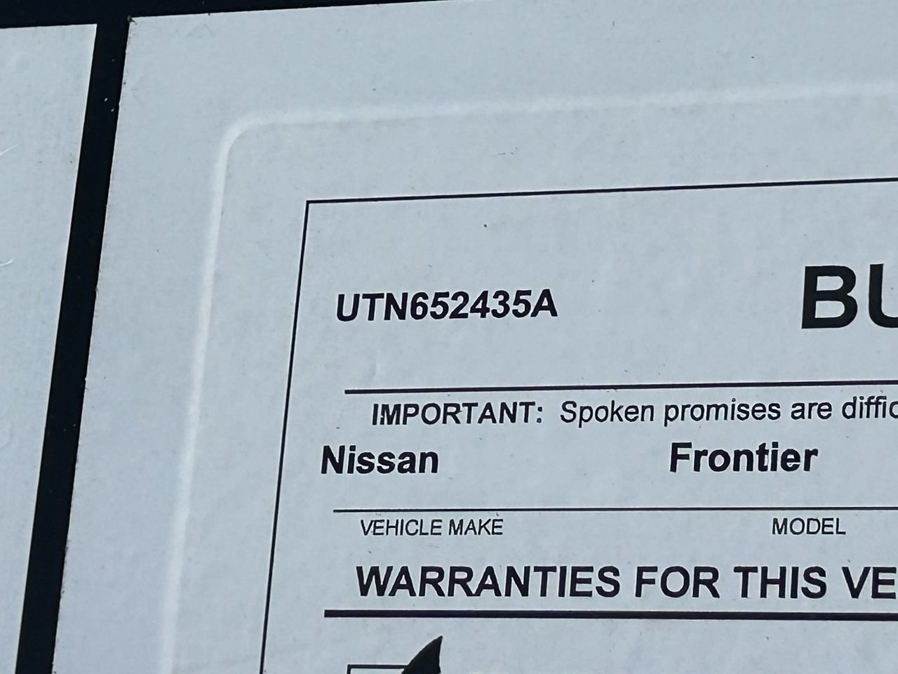 Certified 2021 Nissan Frontier SV RWD image 35