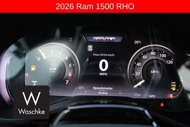 New 2026 RAM 1500 RHO w/ RHO Level 1 Equipment Group image 46