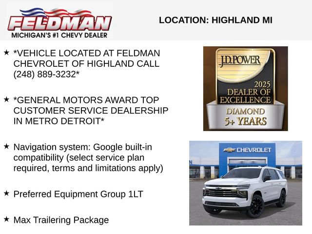 New 2026 Chevrolet Tahoe LT w/ Comfort Package AWD/4WD image 3