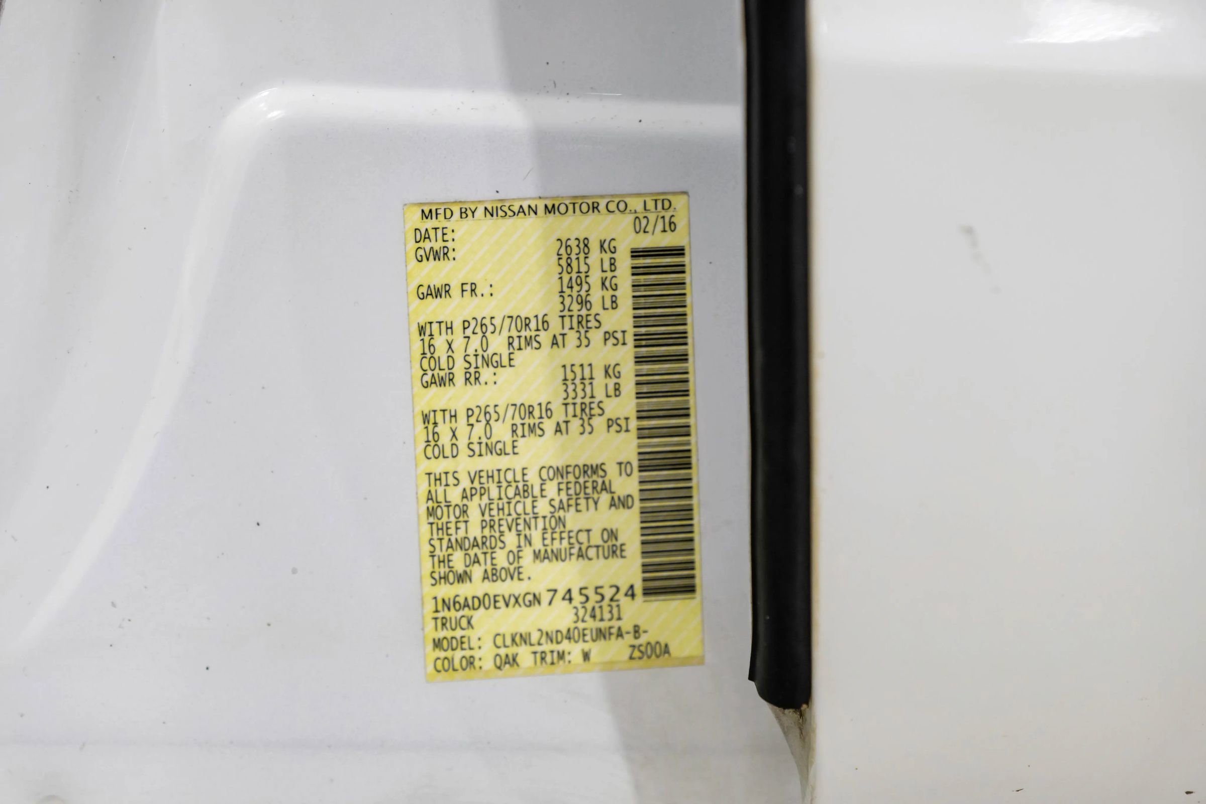 Used 2016 Nissan Frontier SV w/ SV Value Truck Package image 65