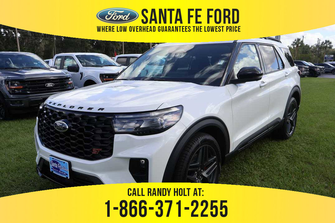 New 2025 Ford Explorer ST w/ Sun And Sound Package