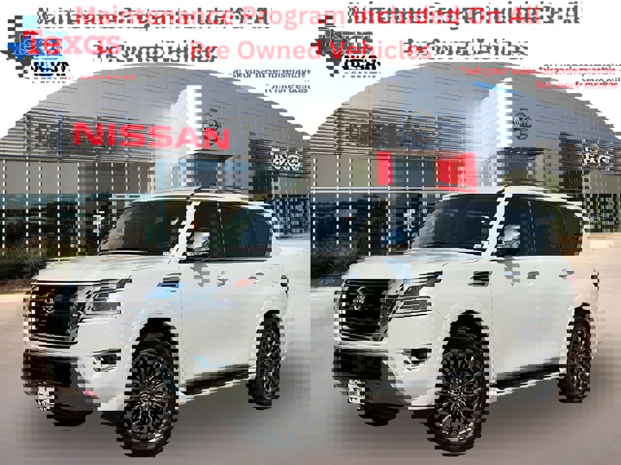 Used 2023 Nissan Armada Platinum w/ Captain's Chairs Package
