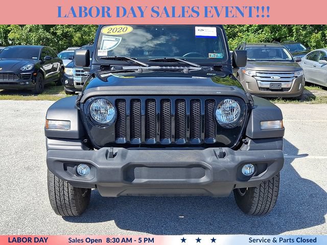 Used 2020 Jeep Wrangler Unlimited Sport AWD/4WD image 3