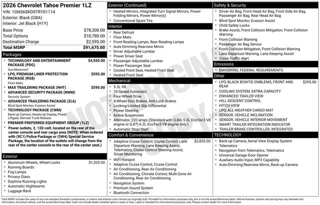 New 2026 Chevrolet Tahoe Premier video 2