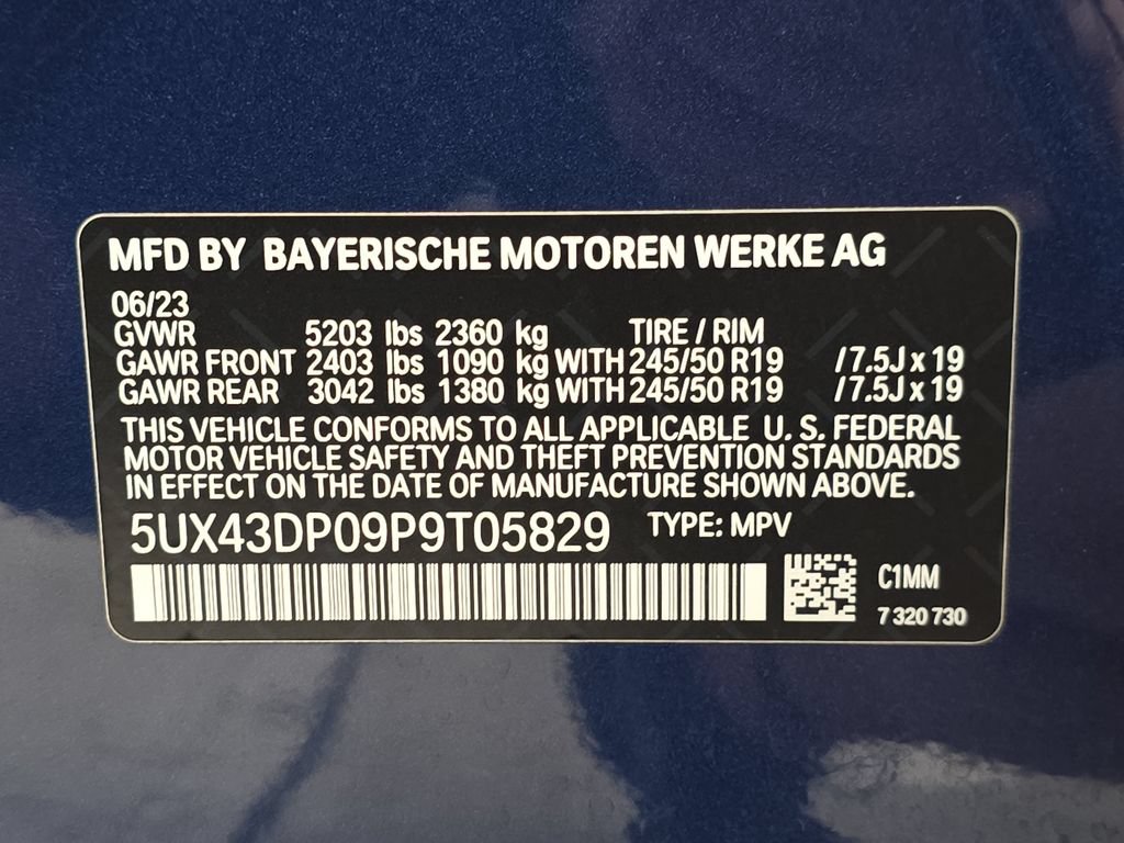Certified 2023 BMW X3 sDrive30i w/ Convenience Package RWD image 34