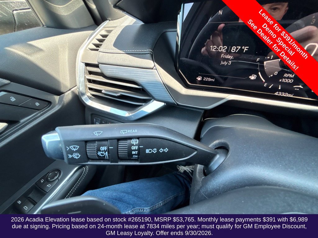 Used 2026 GMC Acadia Elevation w/ Black Edition FWD image 27