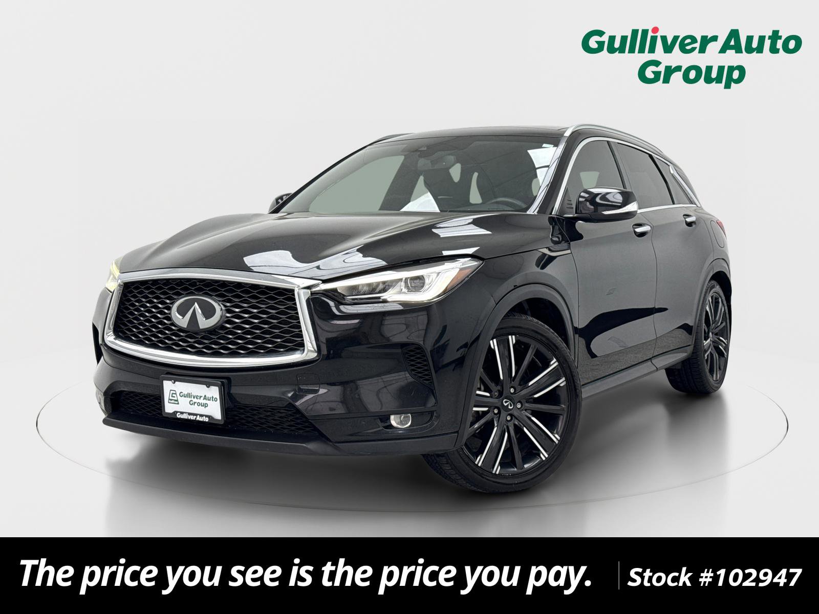 Used 2021 INFINITI QX50 Luxe w/ Appearance Package FWD video 1