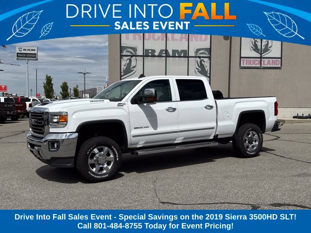 Used 2019 GMC Sierra 3500 SLT w/ Duramax Plus Package AWD/4WD image 1