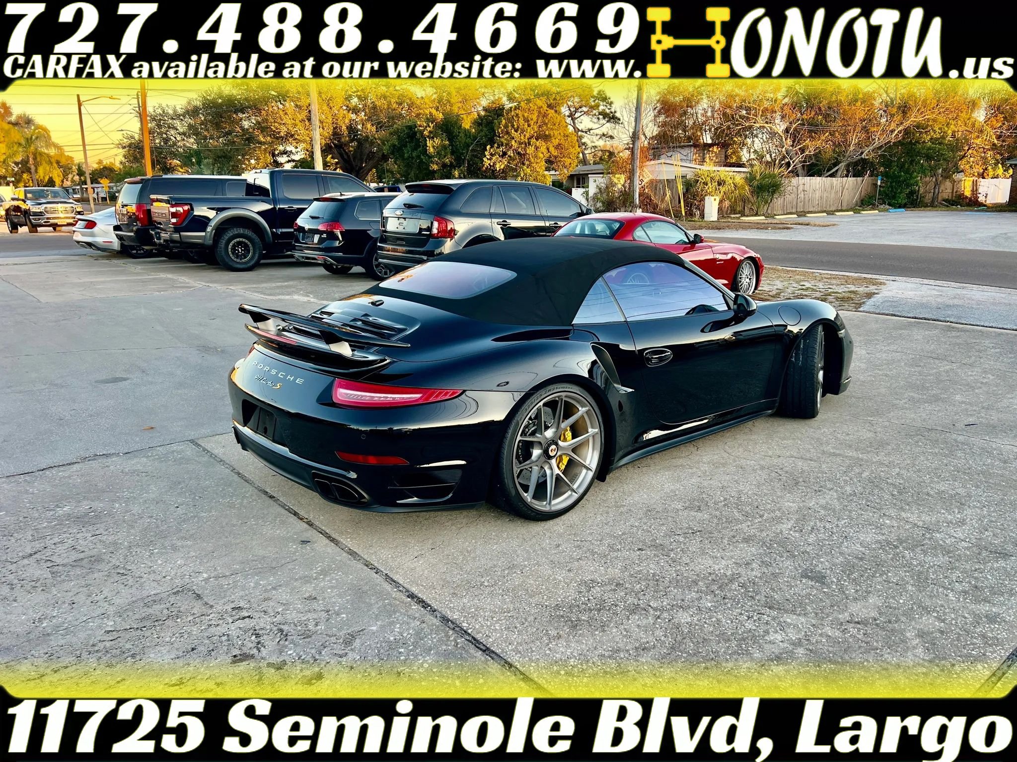 Used 2015 Porsche 911 Turbo S AWD/4WD image 27