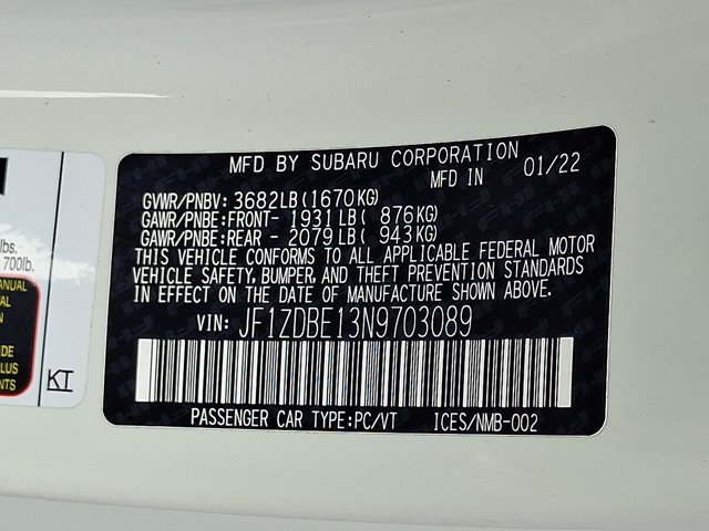 Used 2022 Subaru BRZ Limited RWD image 31