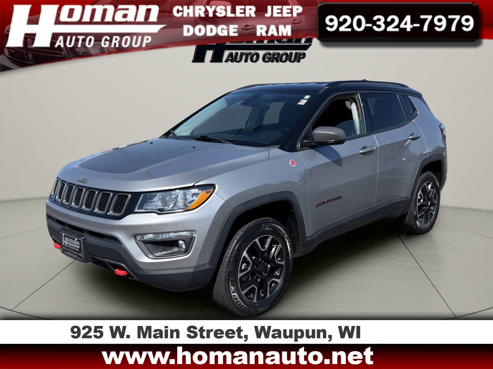 Used 2020 Jeep Compass Trailhawk w/ Cold Weather Group