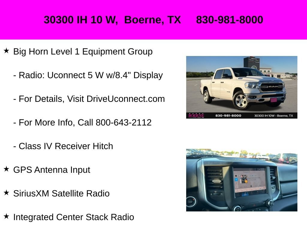 Used 2023 RAM 1500 Big Horn AWD/4WD image 37