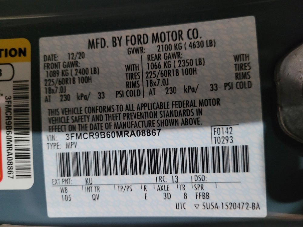Used 2021 Ford Bronco Sport Big Bend AWD/4WD image 33