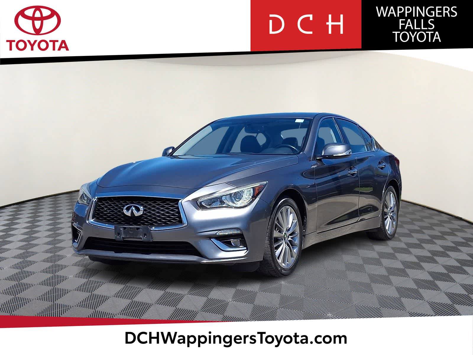 Used 2018 INFINITI Q50 Luxe w/ Essential Package (3.0T Luxe)