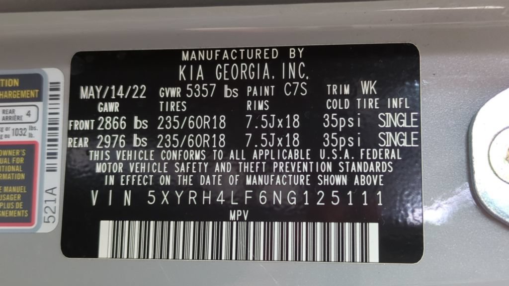 Used 2022 Kia Sorento EX FWD image 25