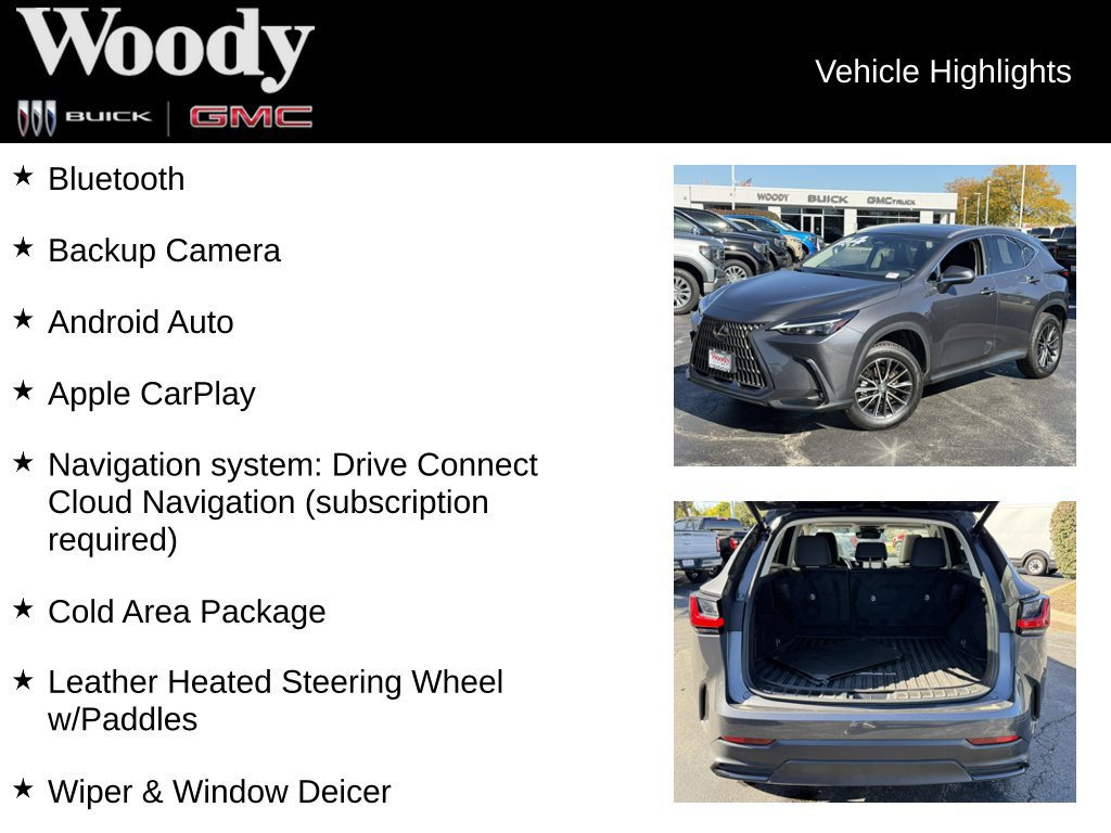 Used 2024 Lexus NX 350 AWD w/ Cold Area Package image 3