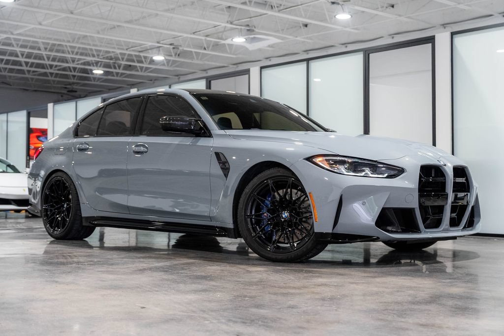Used 2024 BMW M3 Competition w/ M Carbon Exterior Package RWD image 5