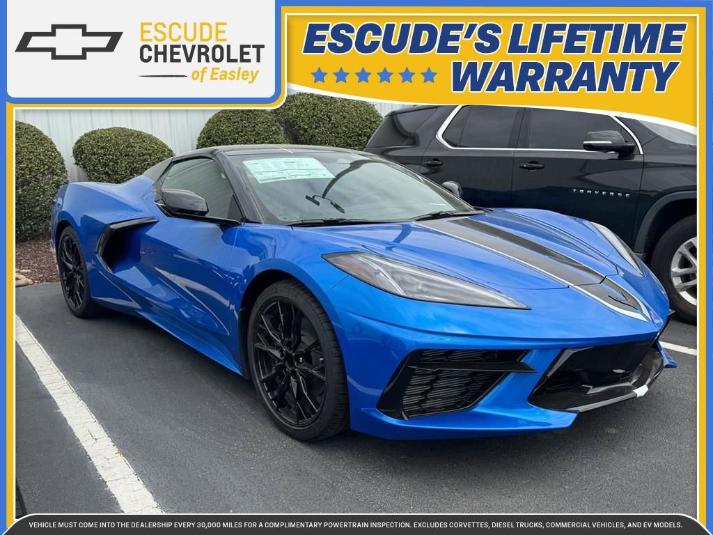 New 2026 Chevrolet Corvette Stingray Convertible w/ 1LT image 1