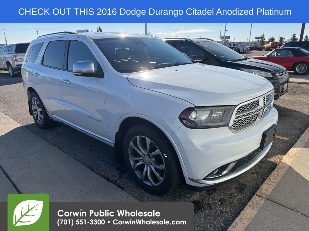 Used 2016 Dodge Durango Citadel w/ Technology Group