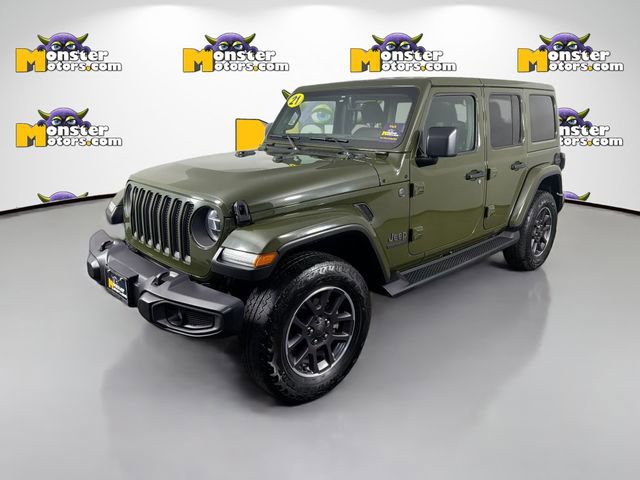 Used 2021 Jeep Wrangler Unlimited Sahara image 1