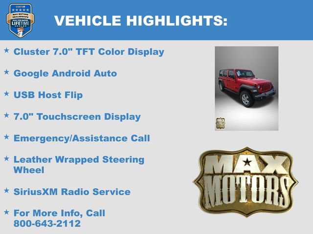Used 2021 Jeep Wrangler Unlimited Sport AWD/4WD image 23